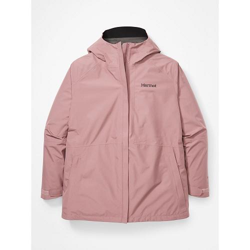 Marmot Minimalist Rain Jacket For Womens Pink SUG253087